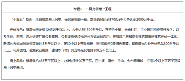 重磅|《浙江省能源生长“十四五”妄想》正式宣布 (中)